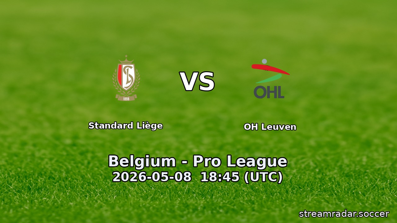 Standard Liège vs OH Leuven