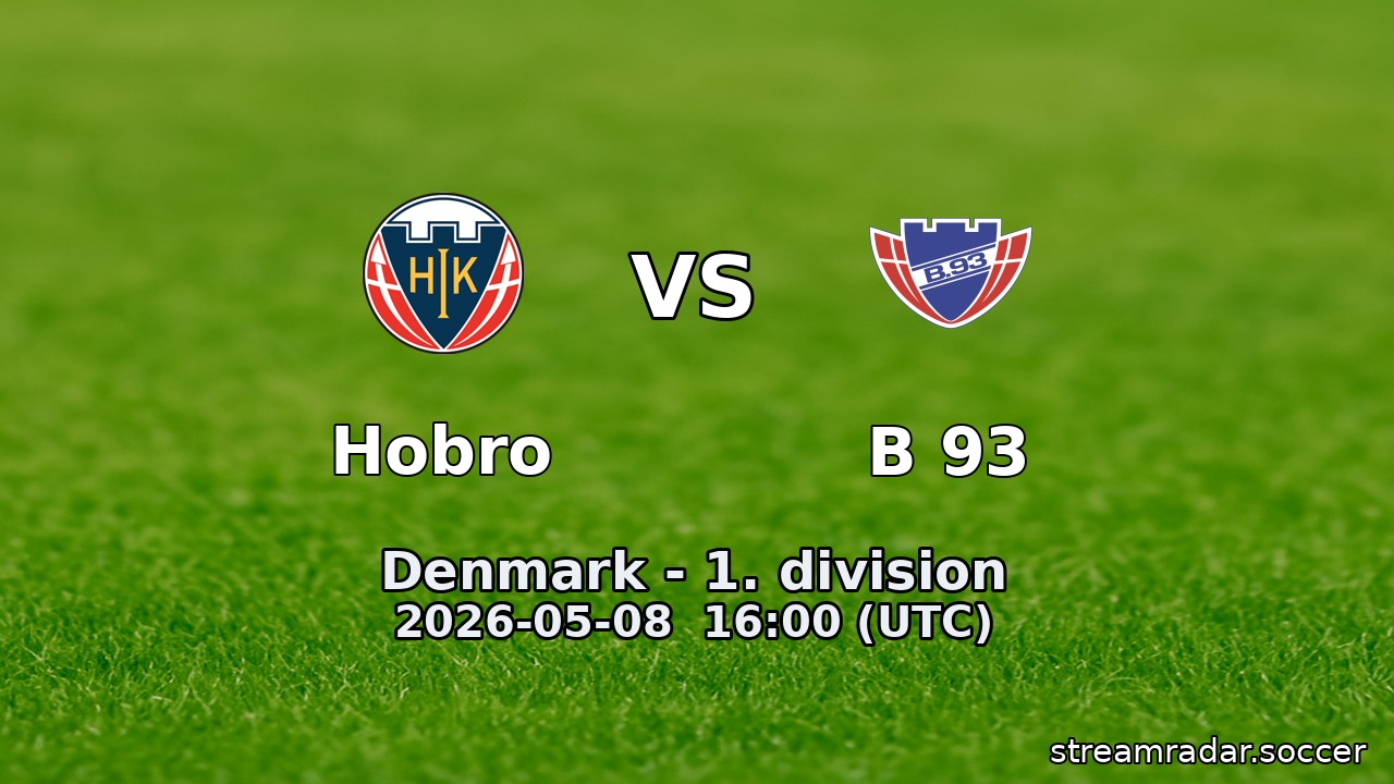 Hobro vs B 93