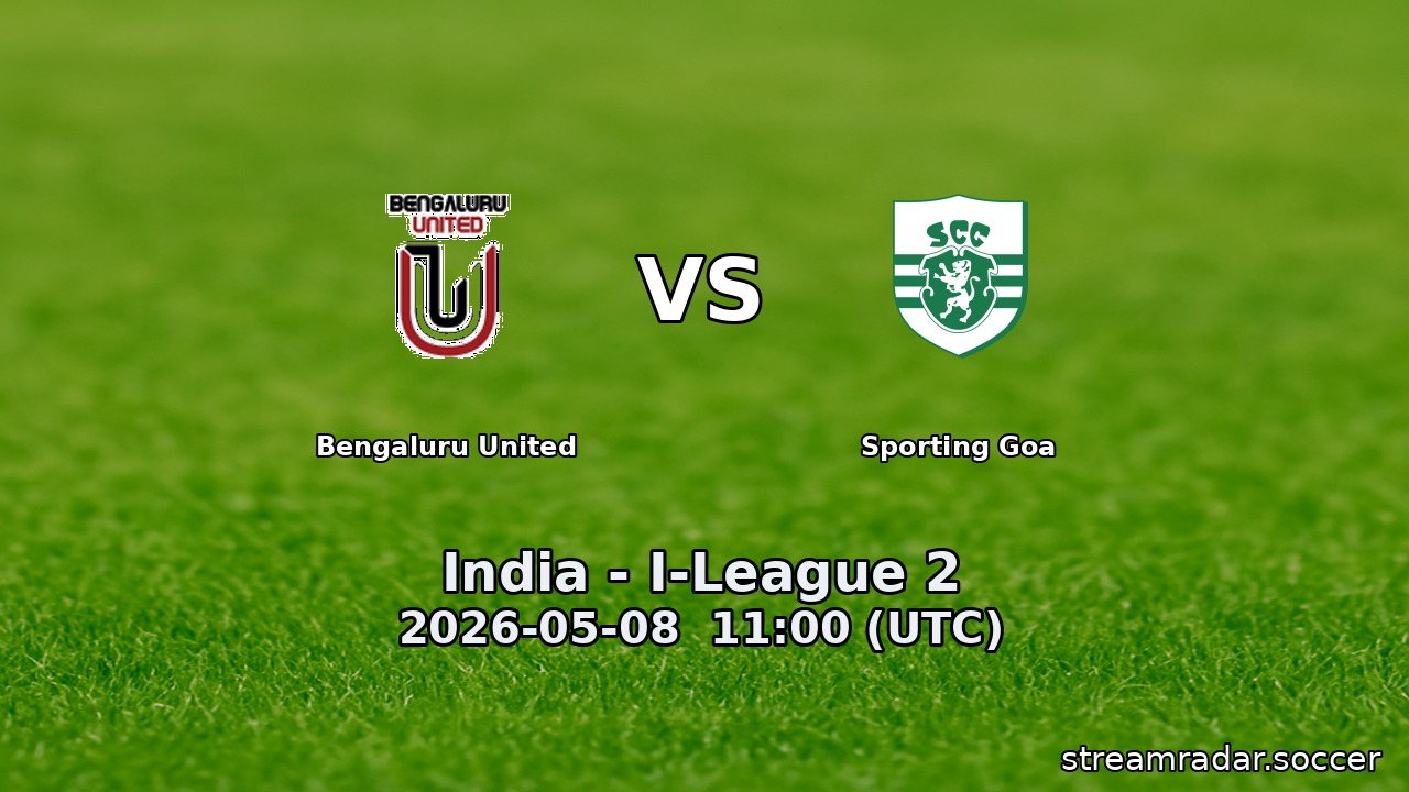 Bengaluru United vs Sporting Goa