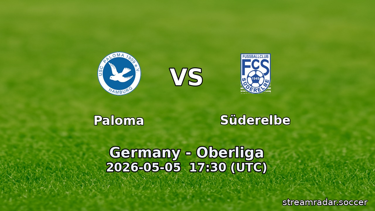 Paloma vs Süderelbe