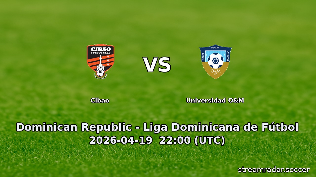 Cibao vs Universidad O&M