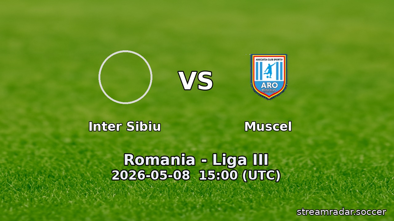 Inter Sibiu vs Muscel