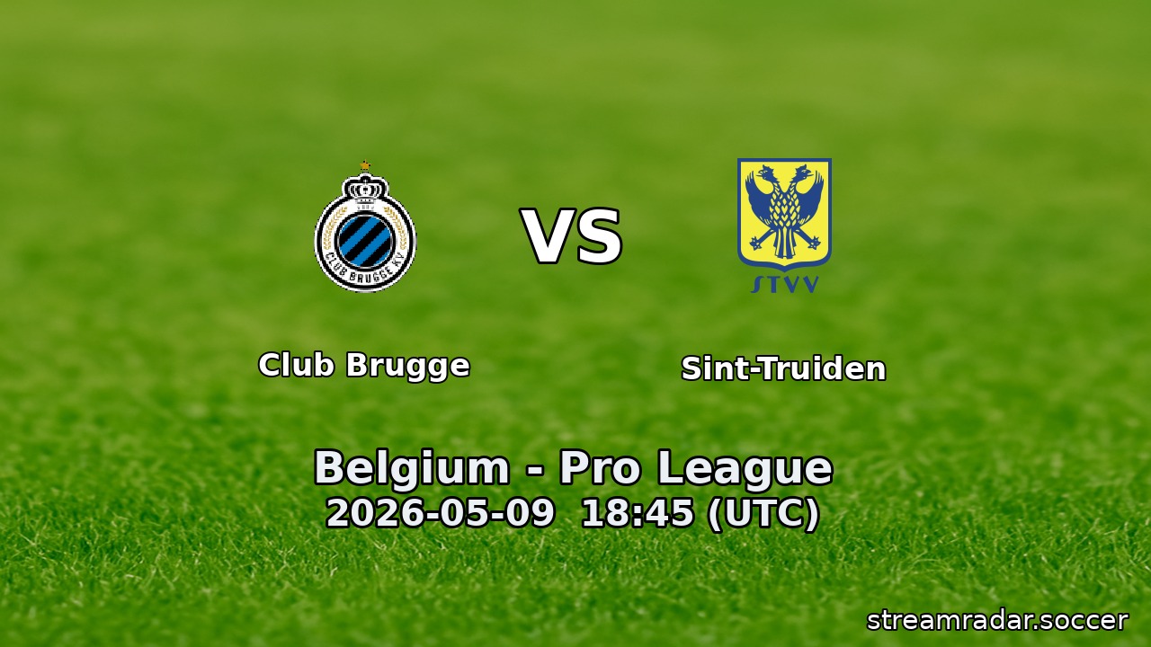 Club Brugge vs Sint-Truiden