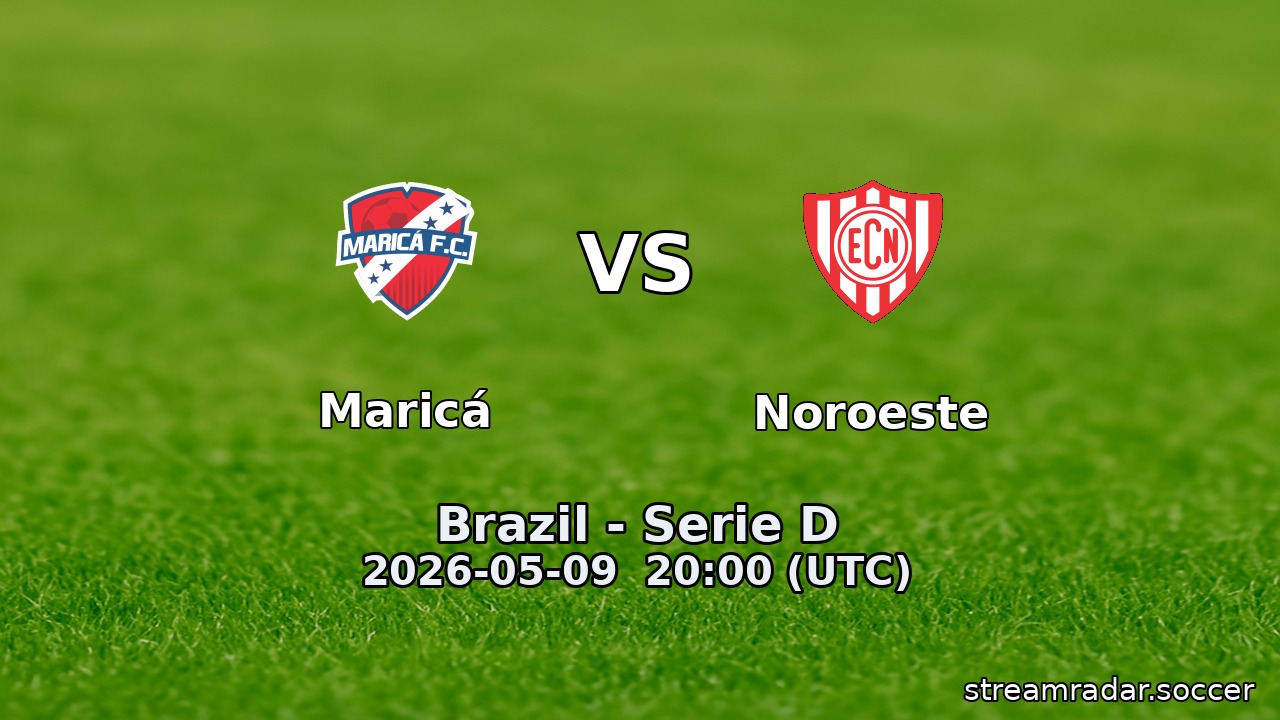 Maricá vs Noroeste