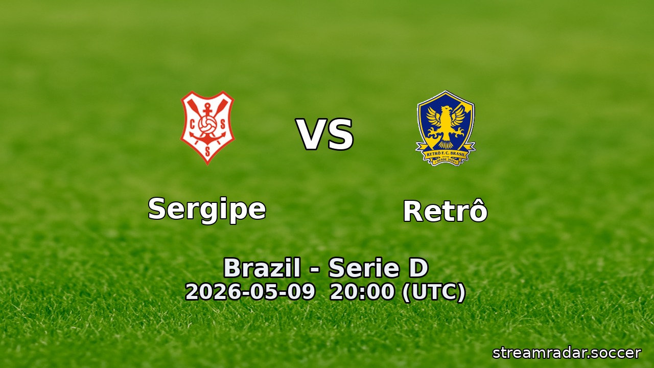 Sergipe vs Retrô