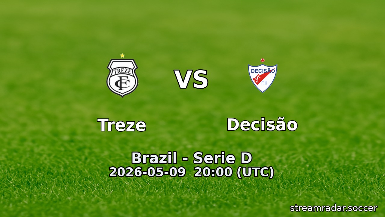 Treze vs Decisão