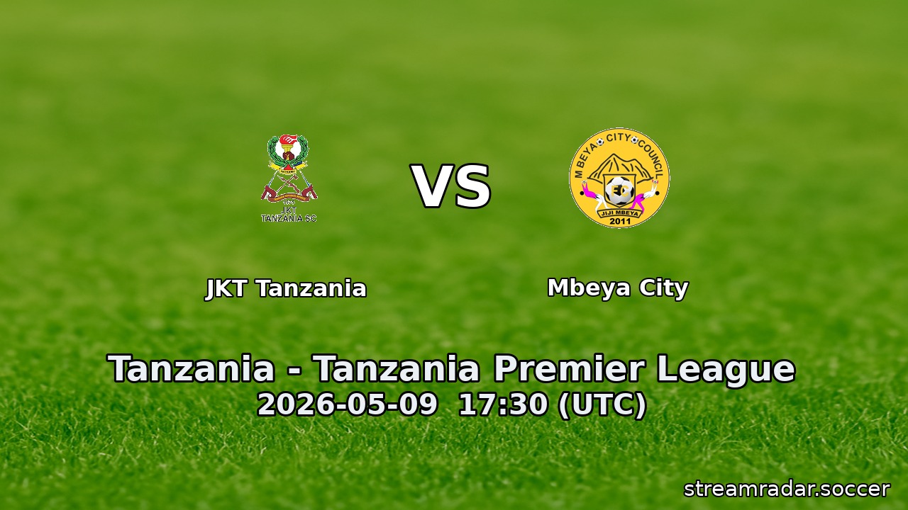 JKT Tanzania vs Mbeya City