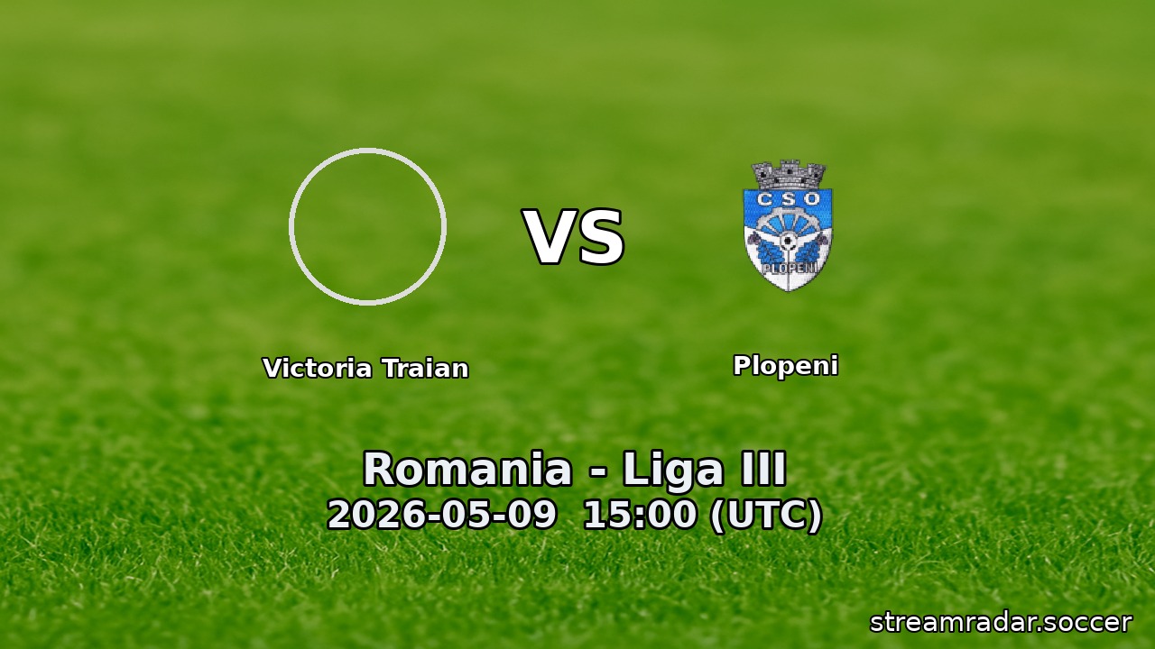 Victoria Traian vs Plopeni