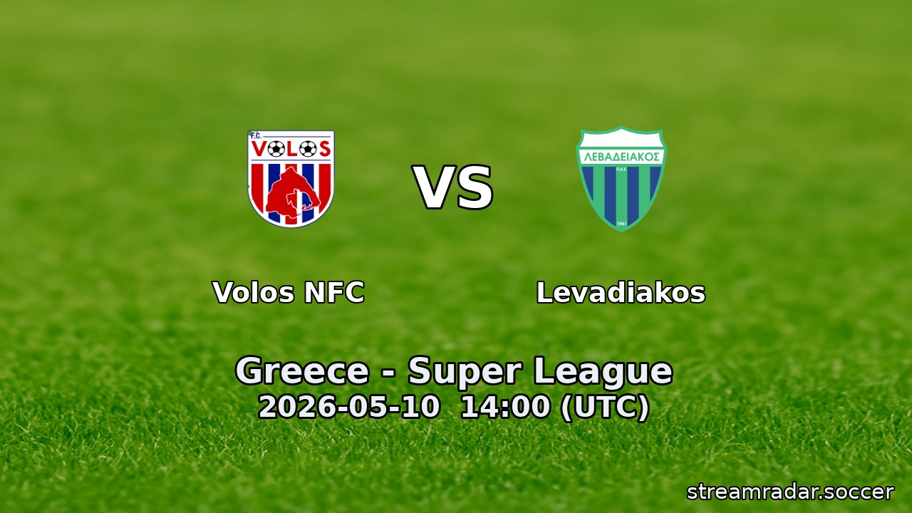 Volos NFC vs Levadiakos