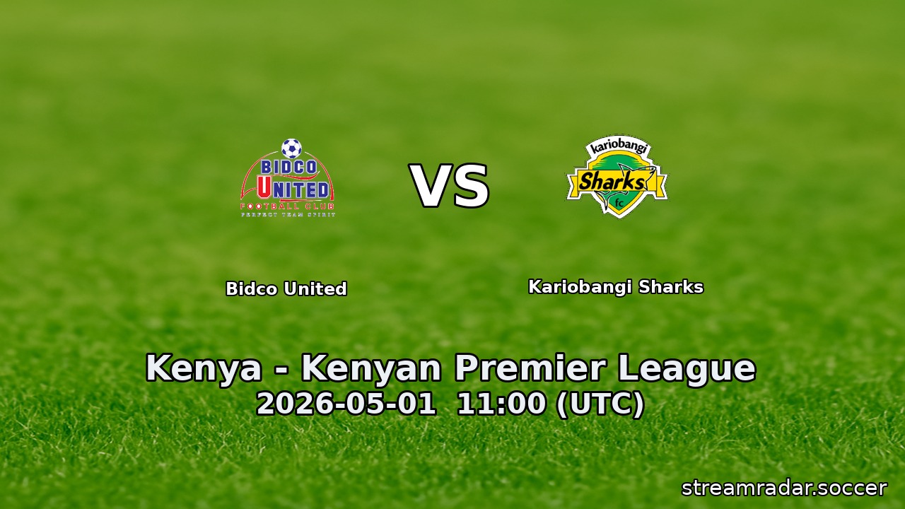 Bidco United vs Kariobangi Sharks