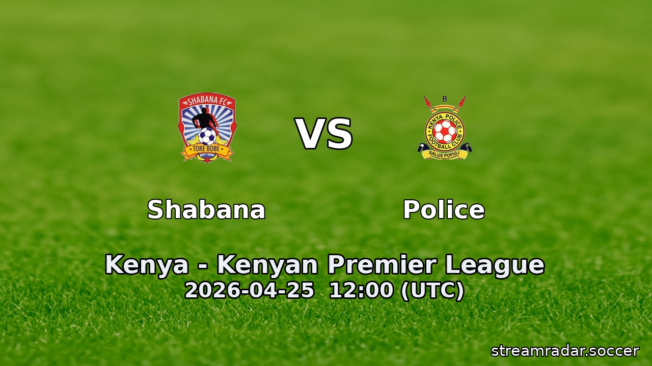 Shabana vs Police