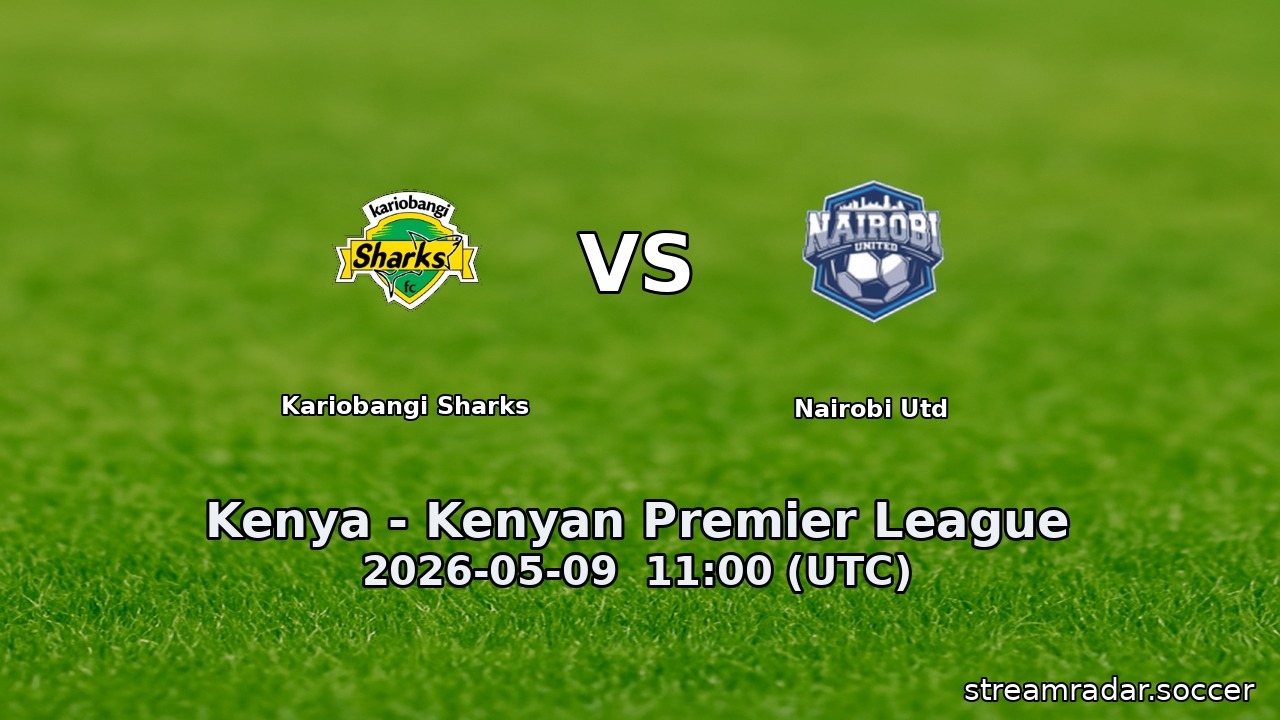 Kariobangi Sharks vs Nairobi Utd