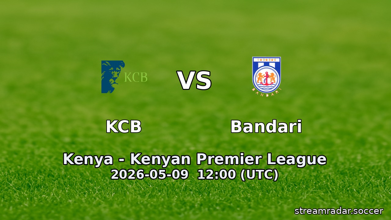KCB vs Bandari