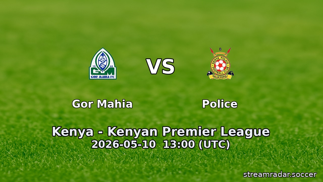 Gor Mahia vs Police