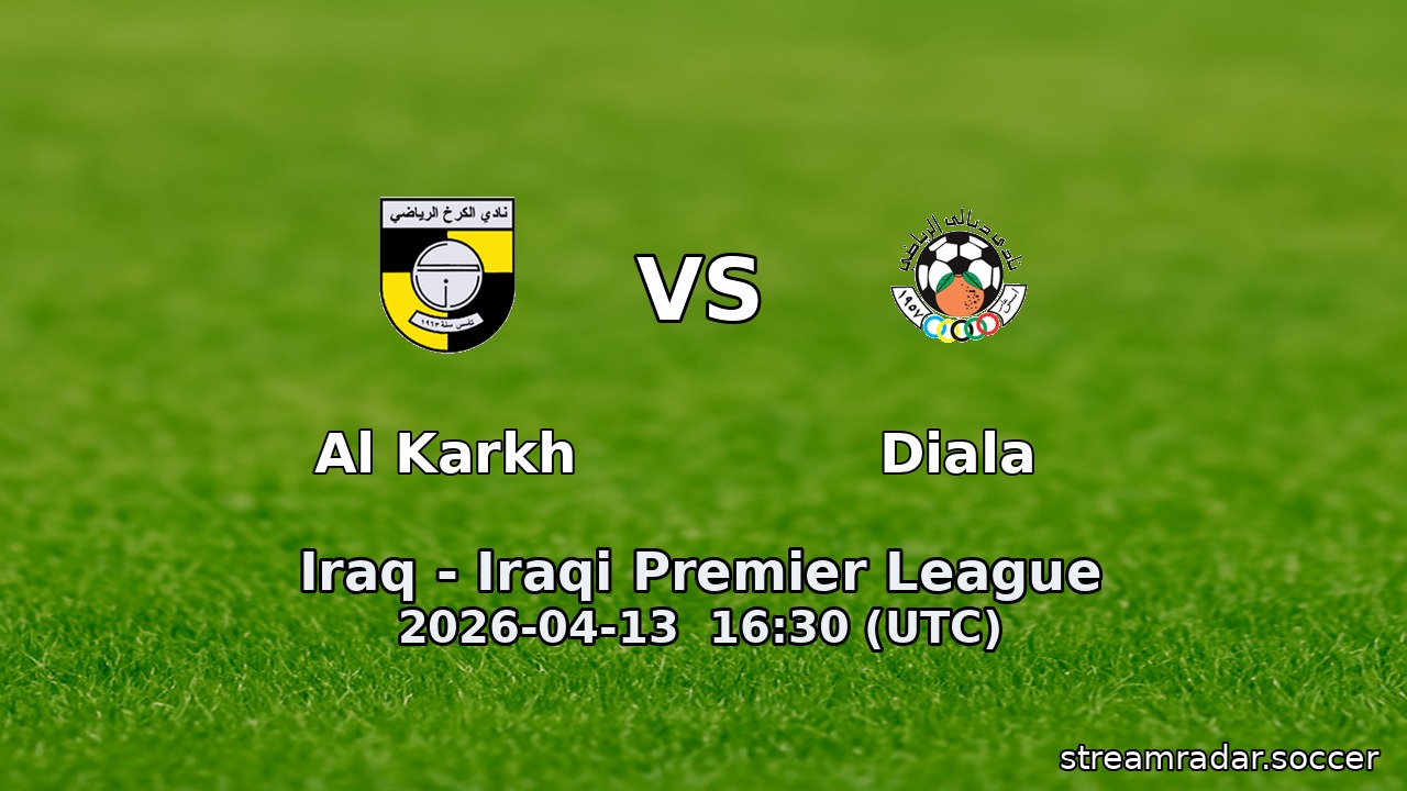 Al Karkh vs Diala