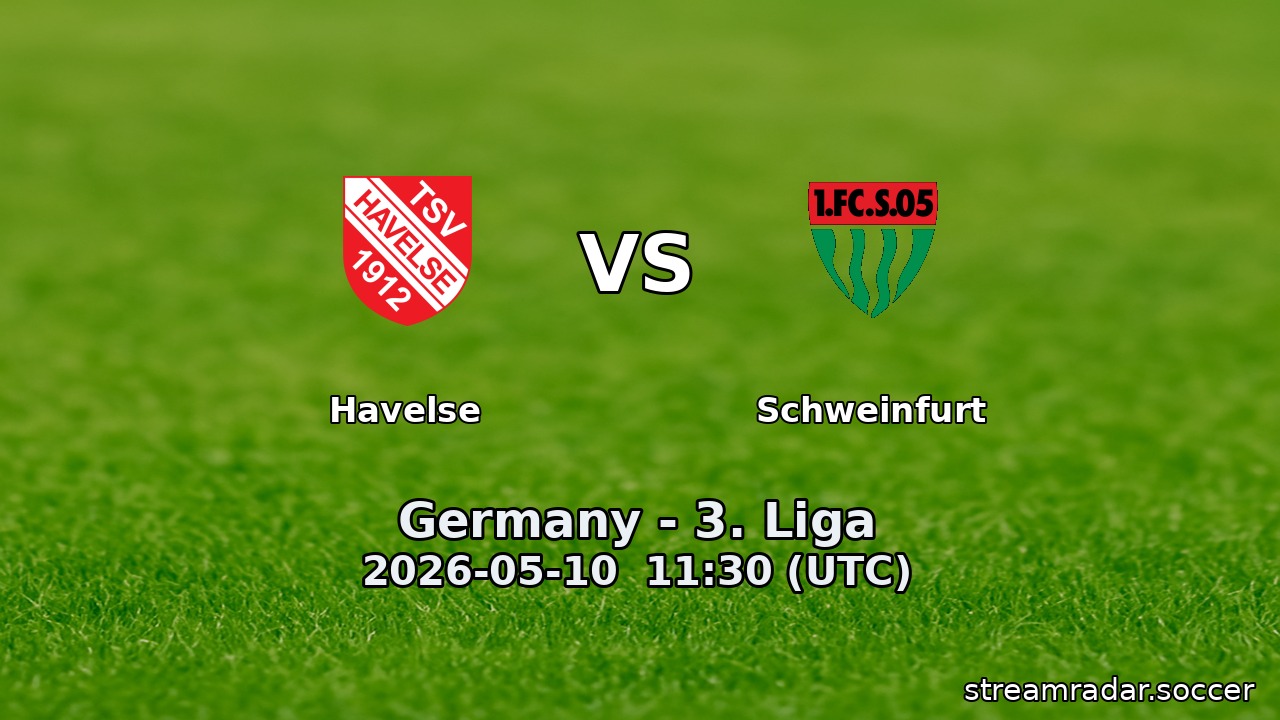 Havelse vs Schweinfurt