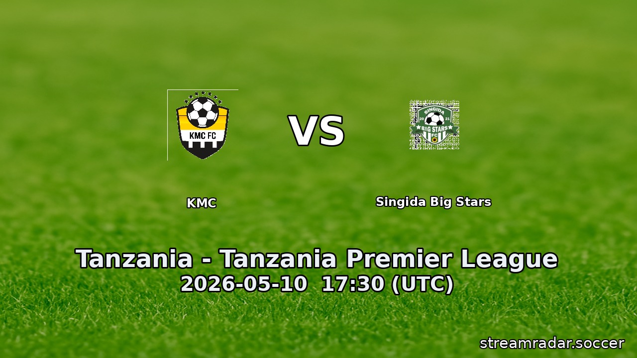 KMC vs Singida Big Stars