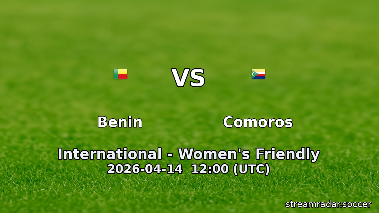 Benin vs Comoros
