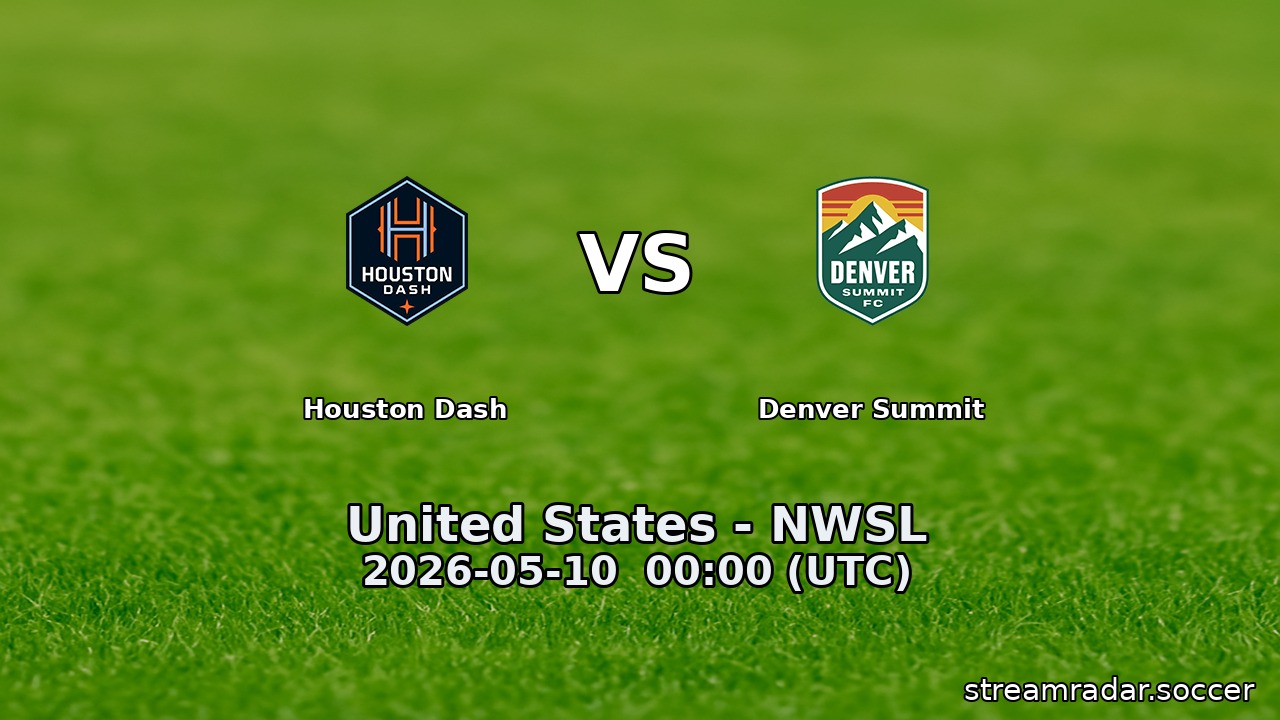 Houston Dash vs Denver Summit