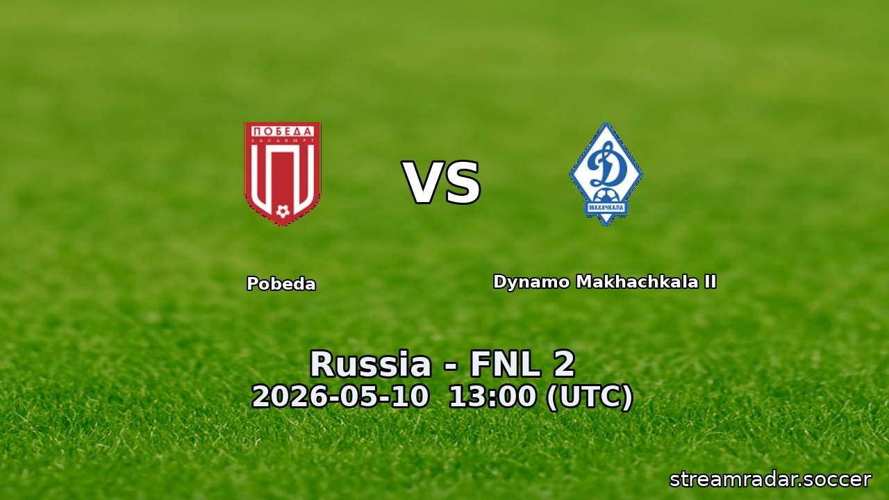 Pobeda vs Dynamo Makhachkala II