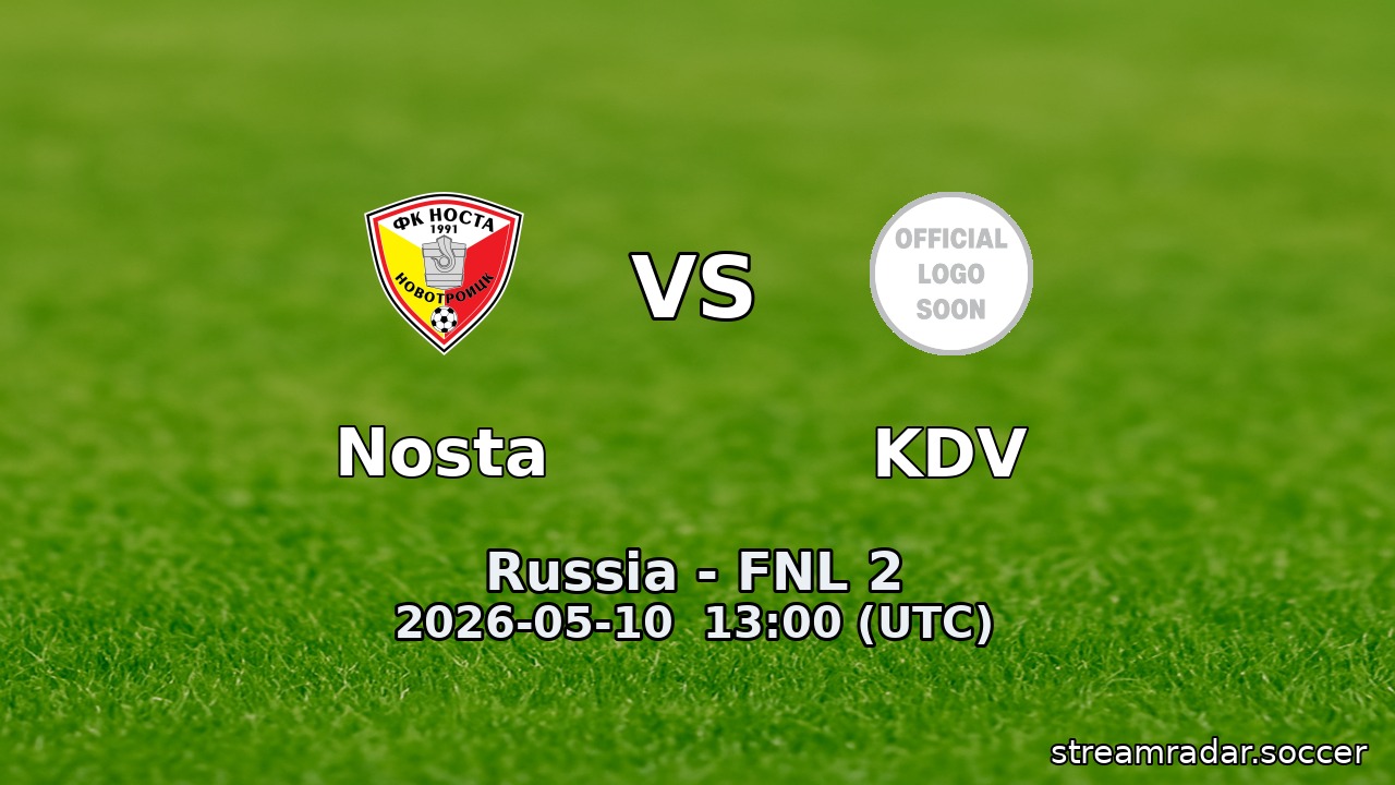 Nosta vs KDV