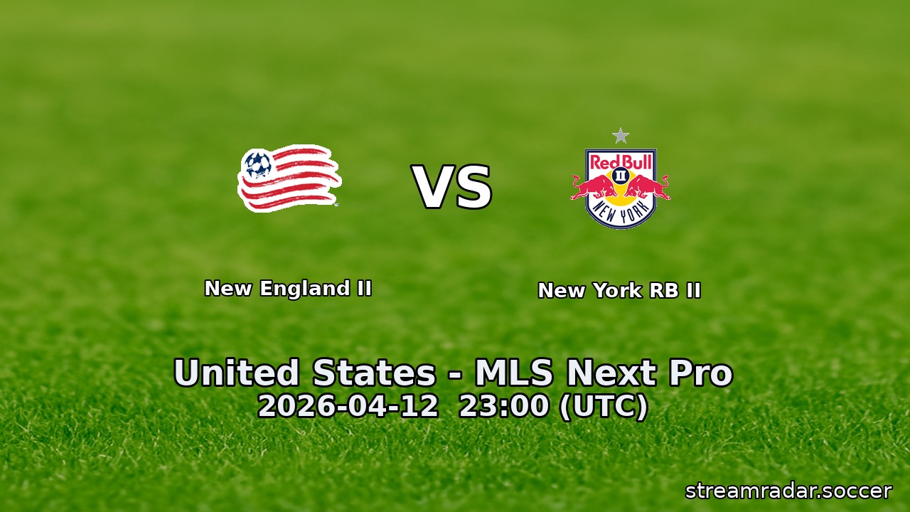 New England II vs New York RB II