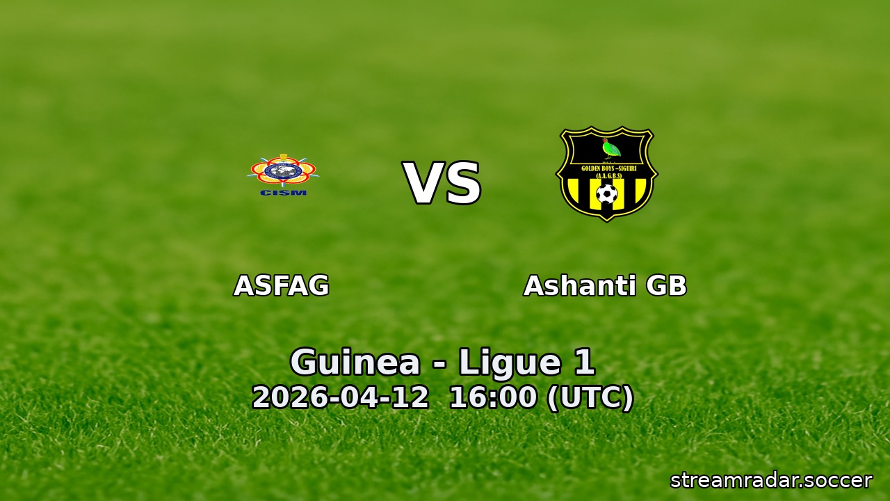 ASFAG vs Ashanti GB
