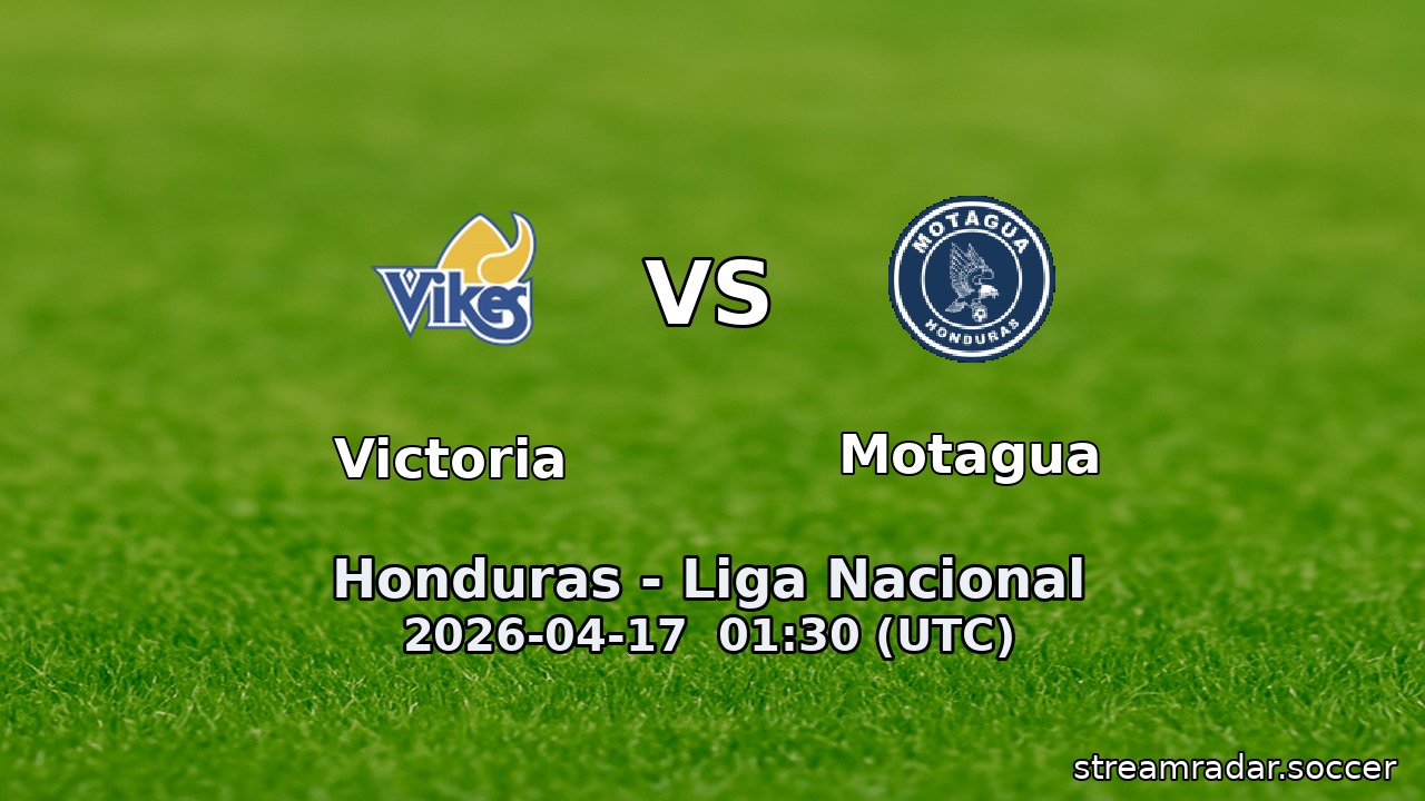Victoria vs Motagua