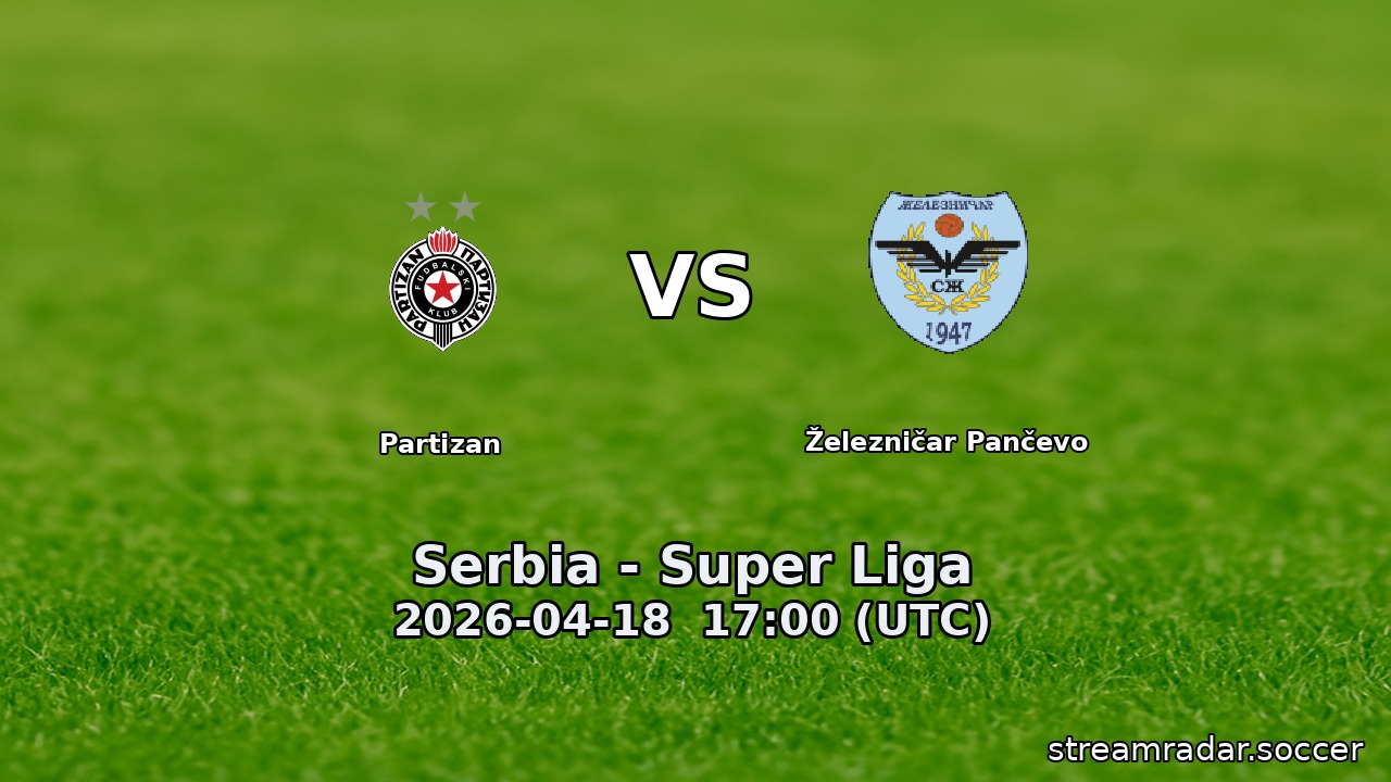 Partizan vs Železničar Pančevo