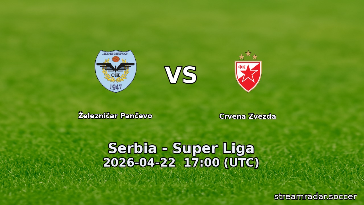 Železničar Pančevo vs Crvena Zvezda
