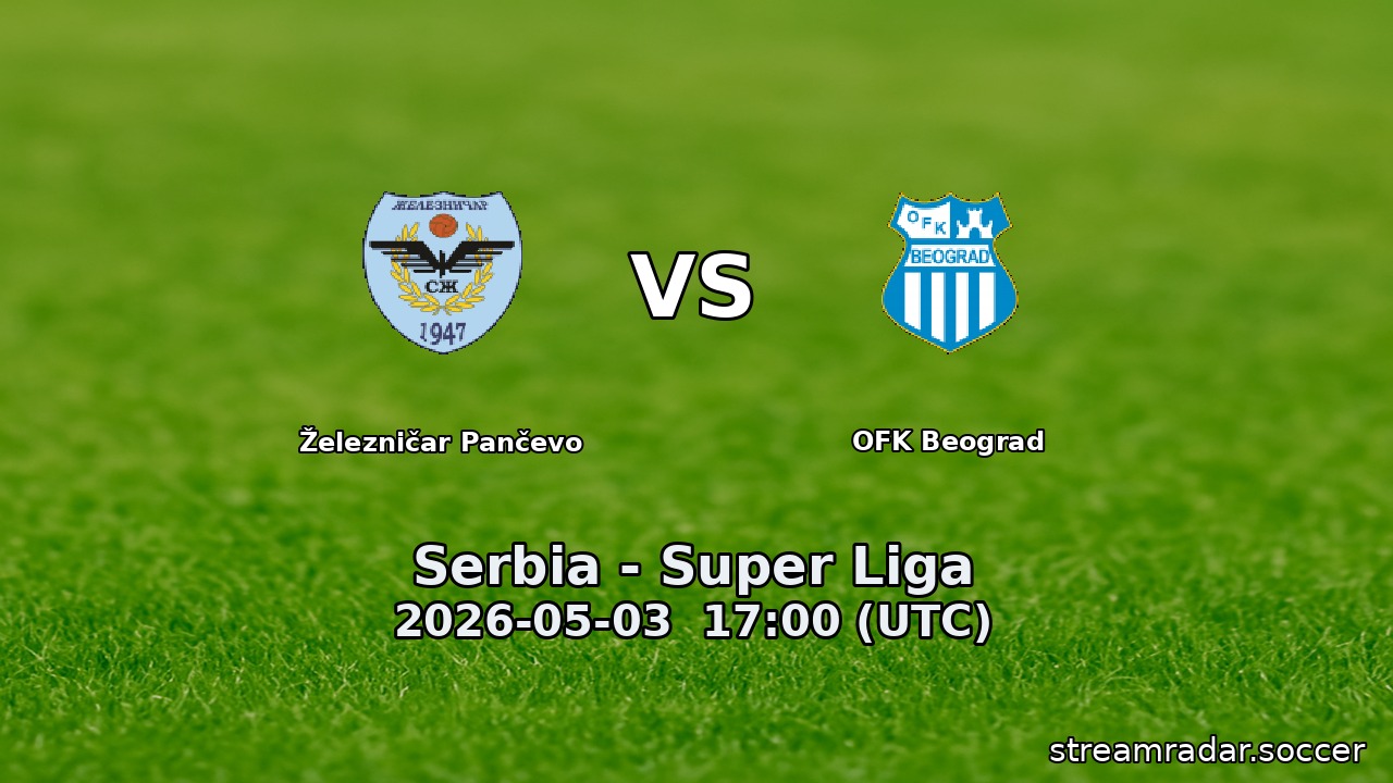 Železničar Pančevo vs OFK Beograd