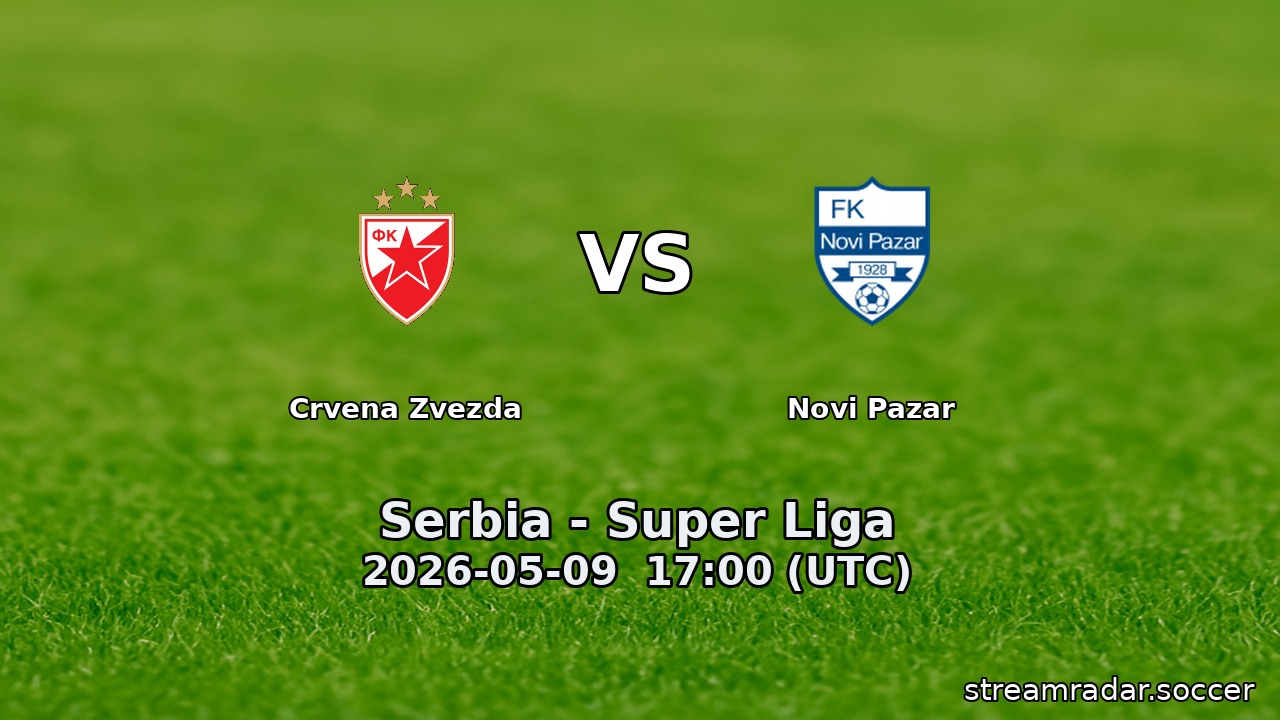 Crvena Zvezda vs Novi Pazar