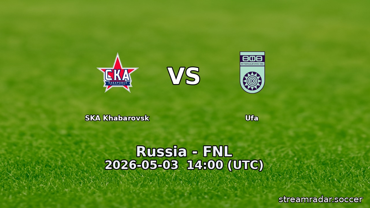 SKA Khabarovsk vs Ufa
