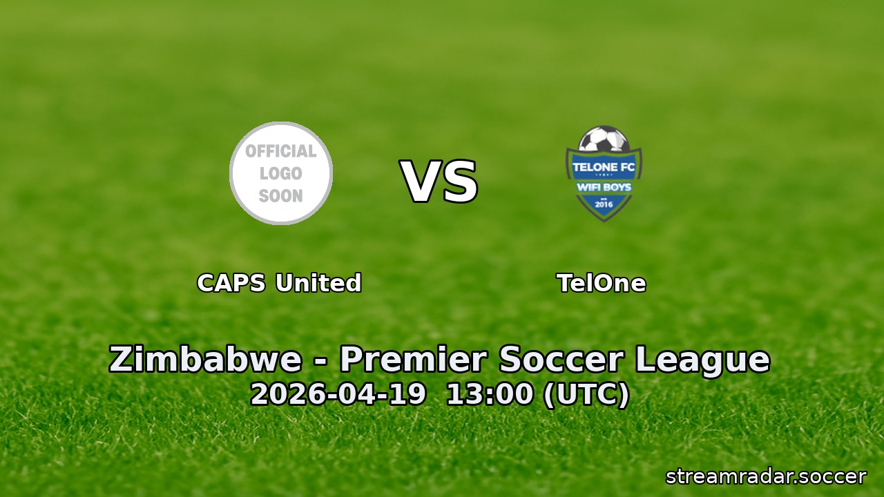 CAPS United vs TelOne
