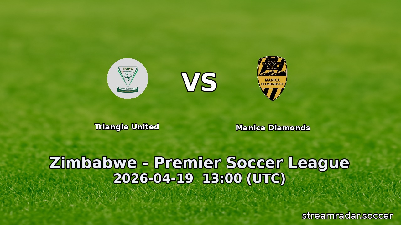 Triangle United vs Manica Diamonds