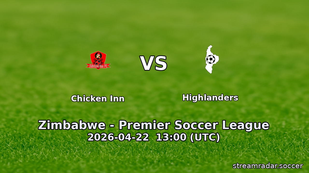 Chicken Inn vs Highlanders
