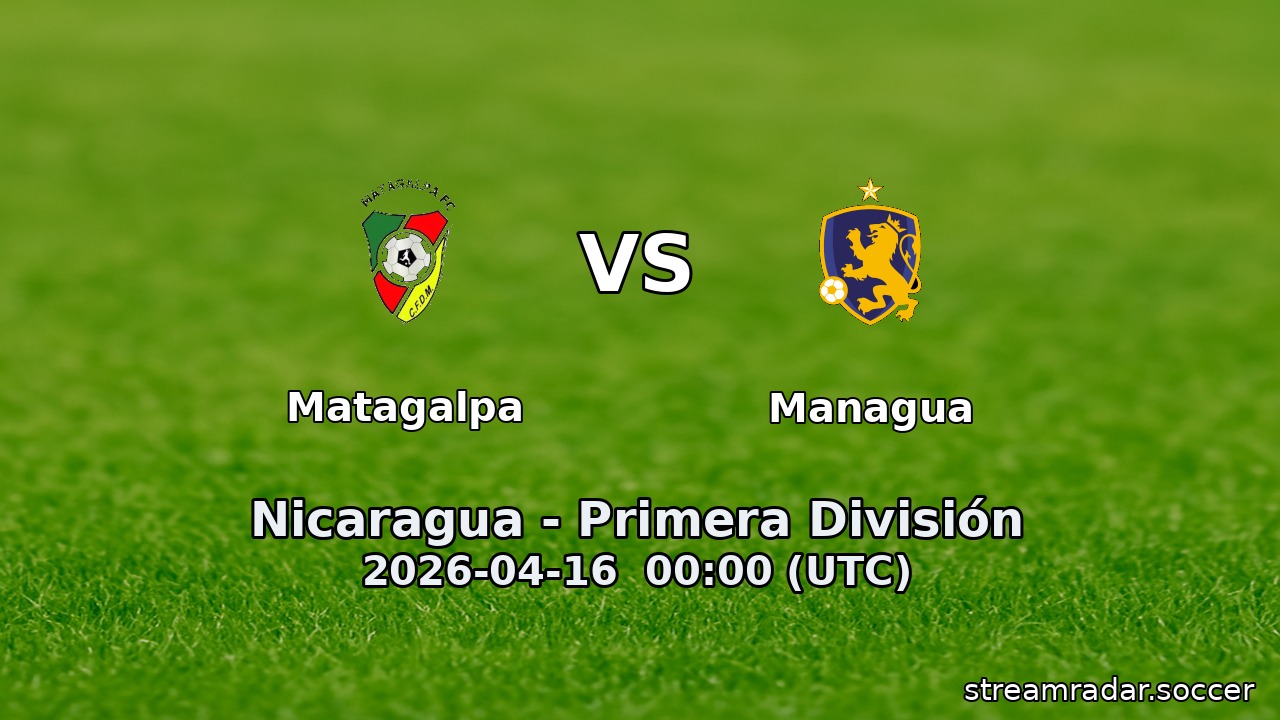 Matagalpa vs Managua