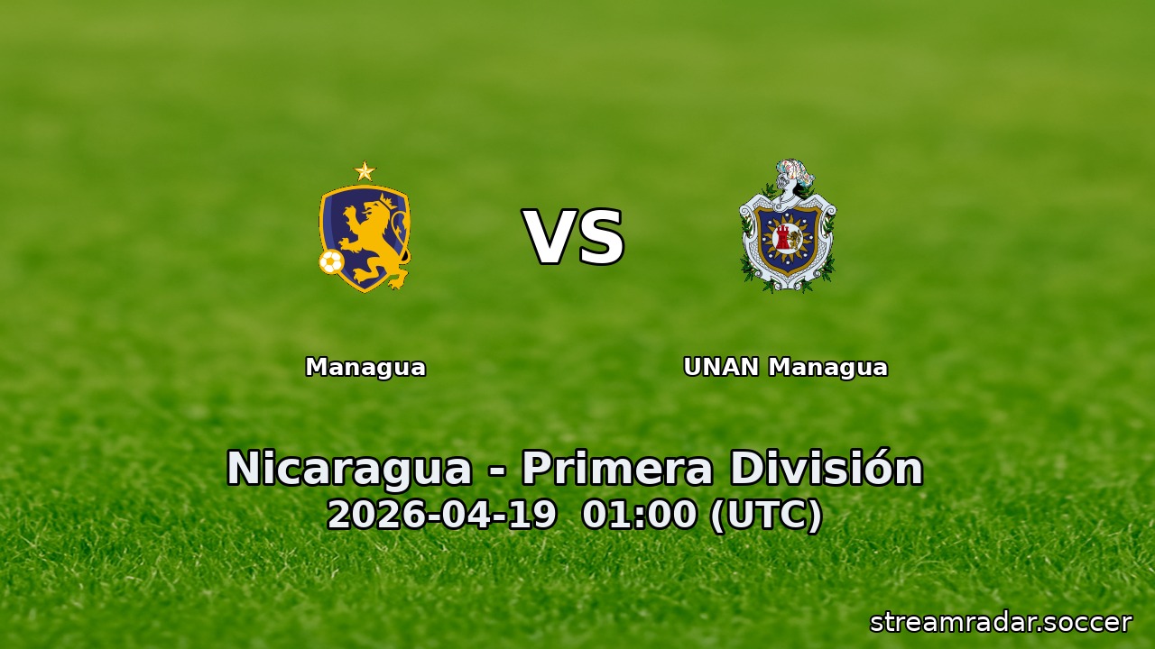 Managua vs UNAN Managua