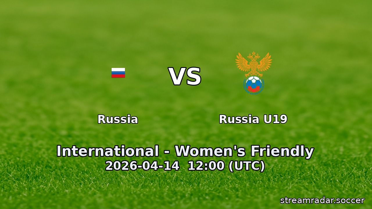 Russia vs Russia U19