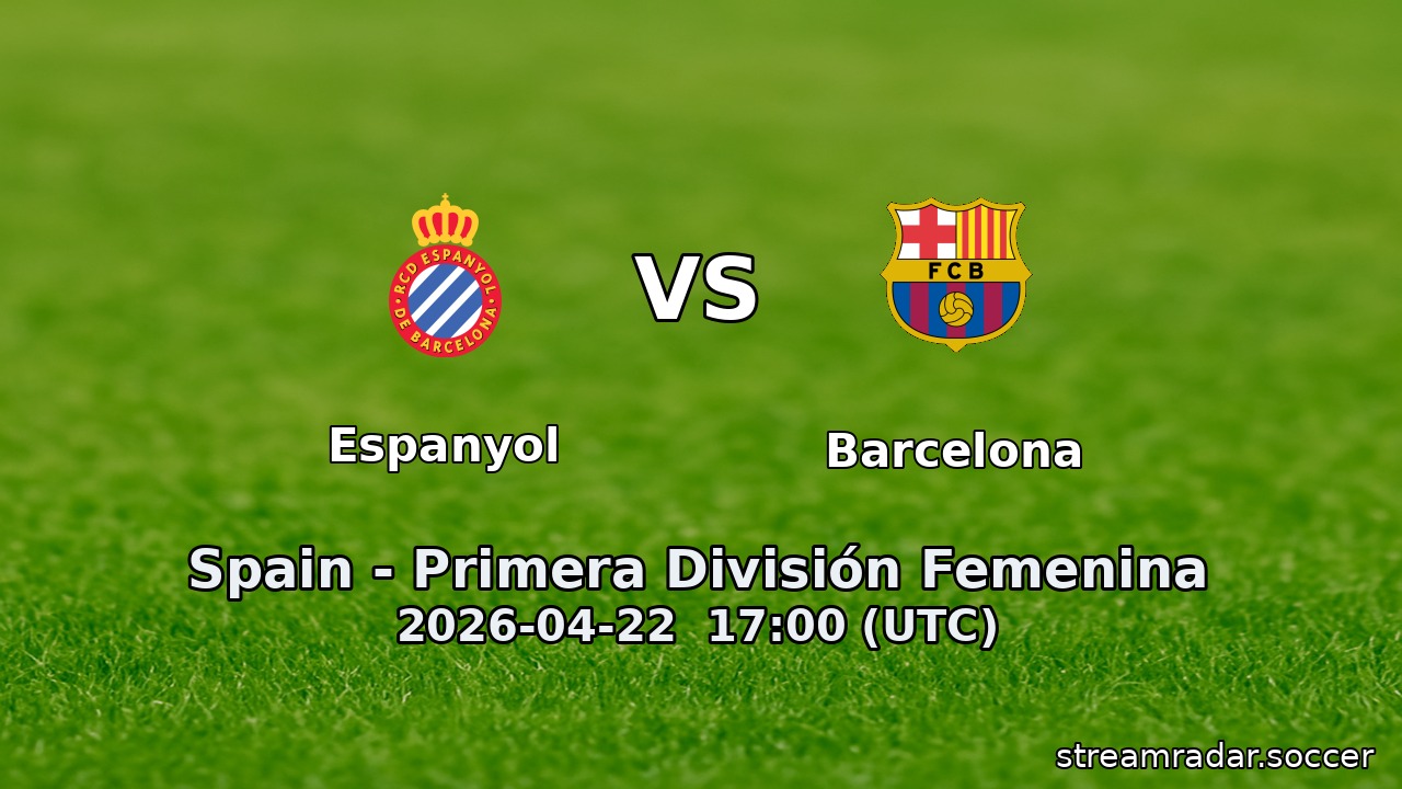 Espanyol vs Barcelona