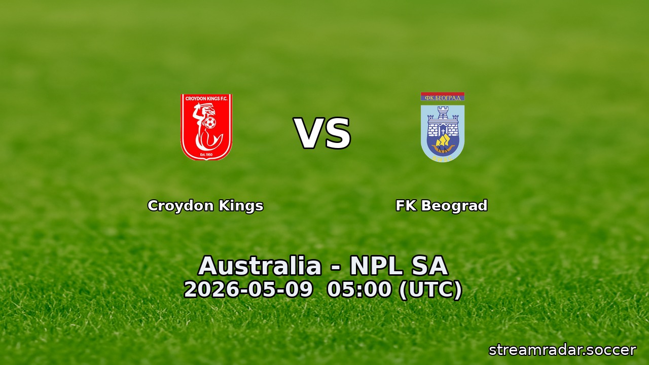Croydon Kings vs FK Beograd
