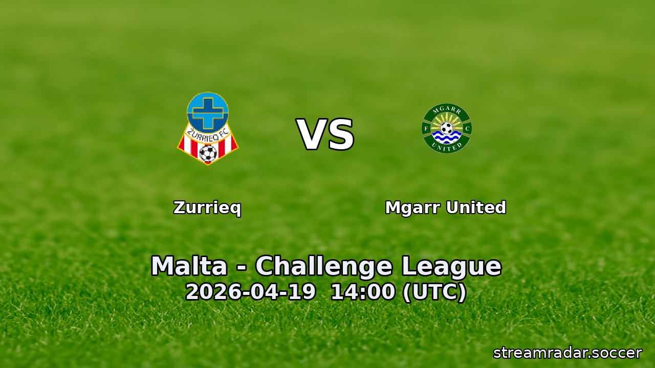 Zurrieq vs Mgarr United