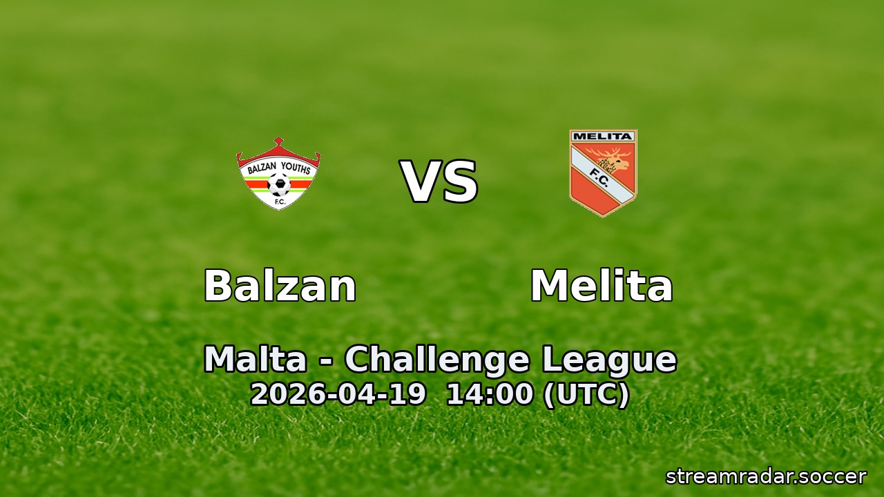 Balzan vs Melita