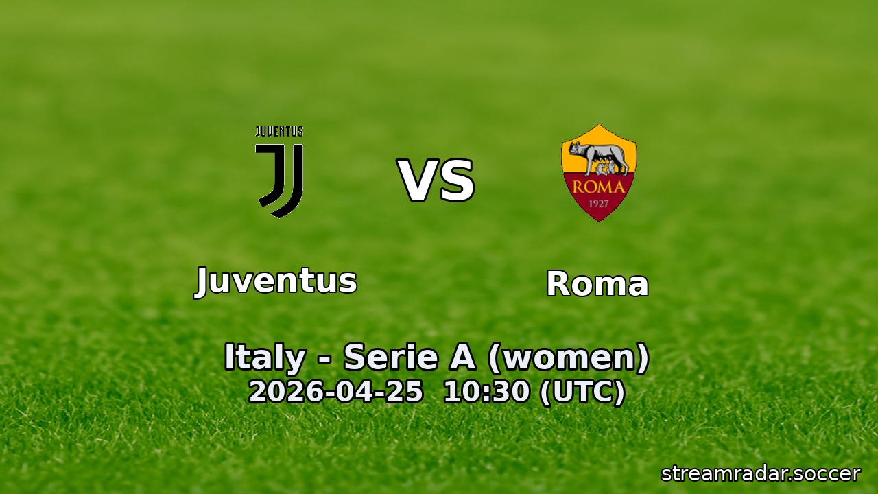 Juventus vs Roma