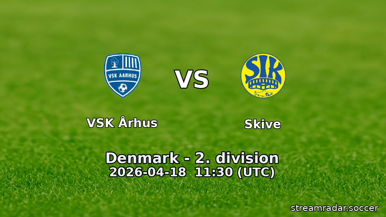 VSK Århus vs Skive