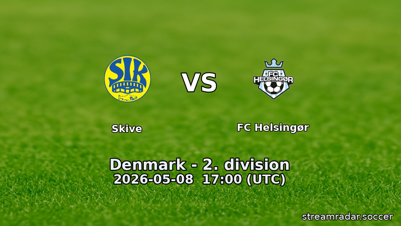 Skive vs FC Helsingør