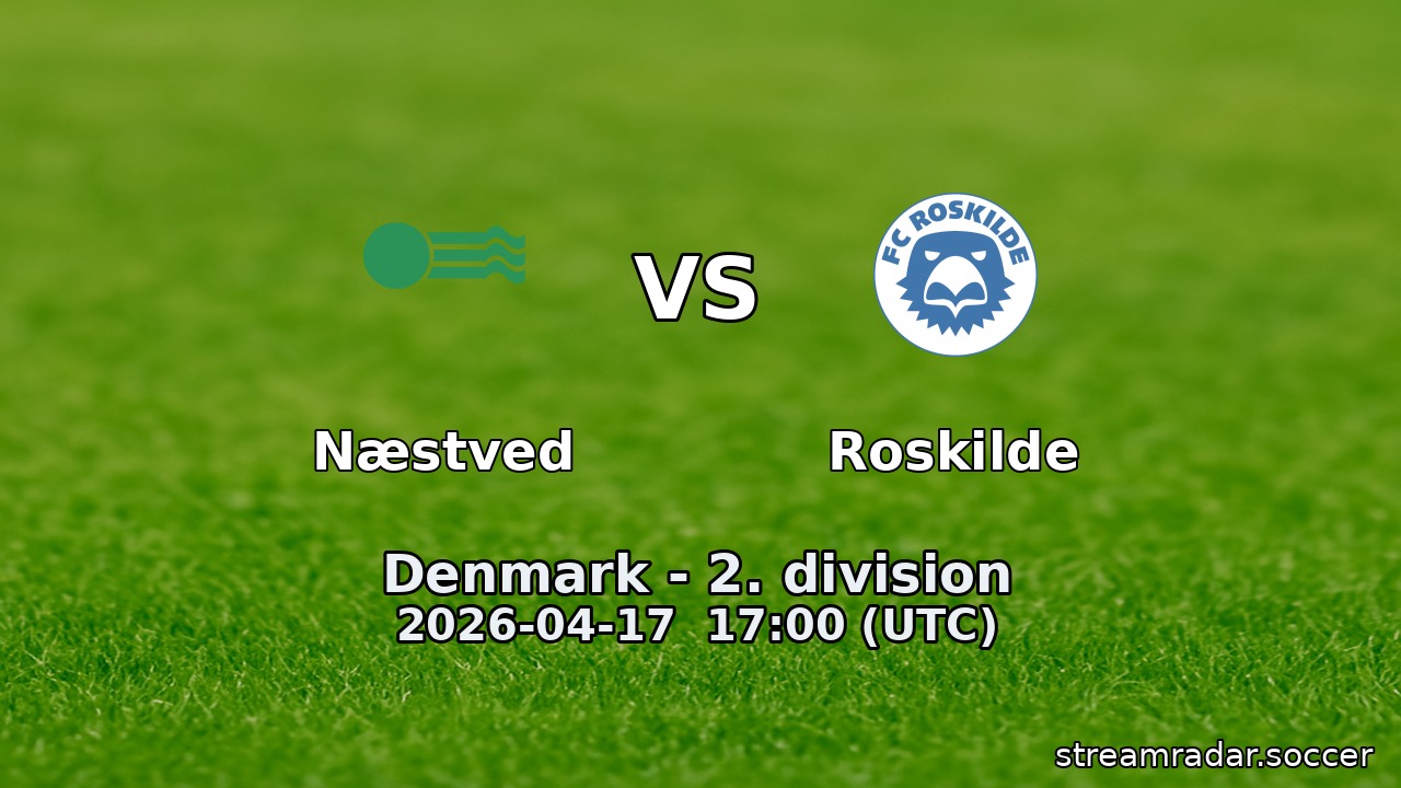 Næstved vs Roskilde