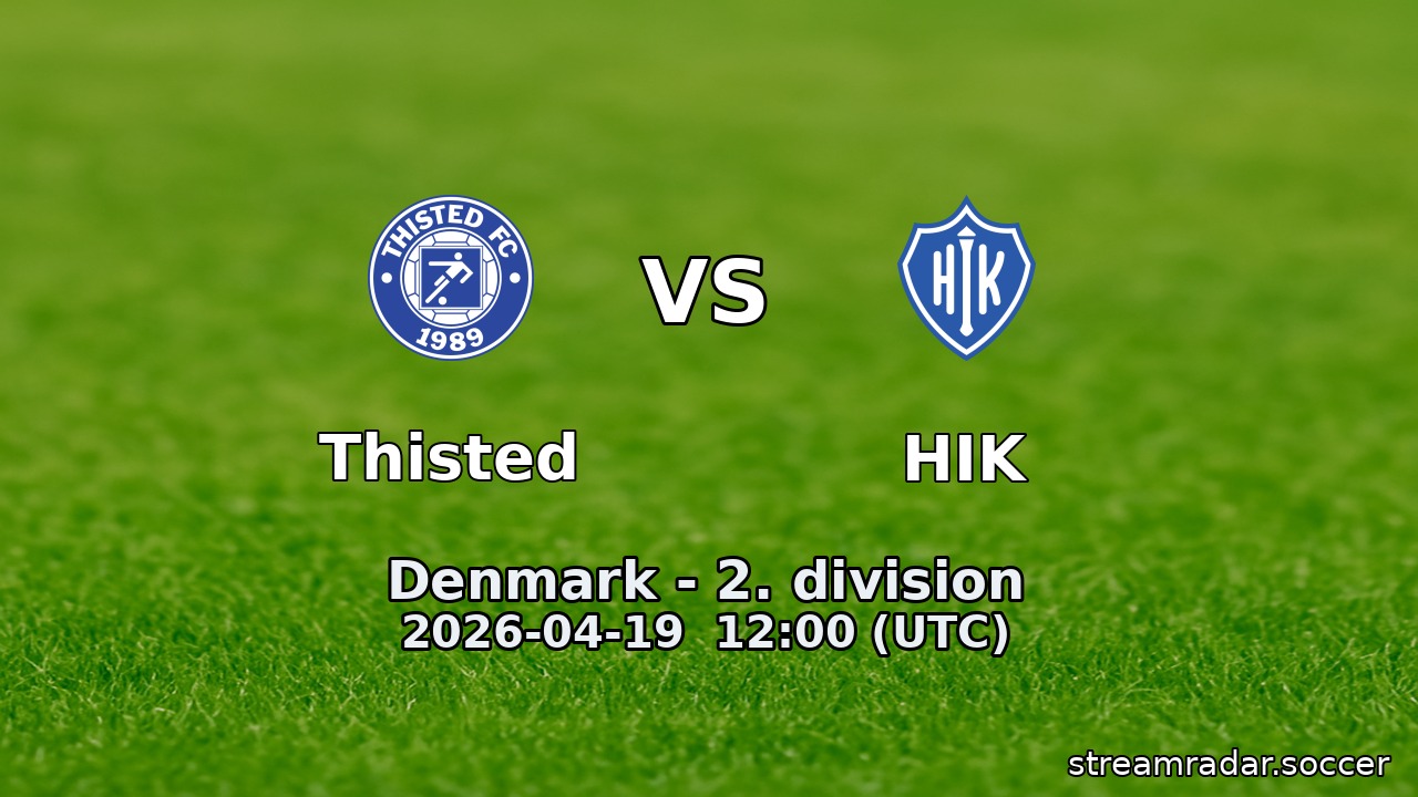 Thisted vs HIK