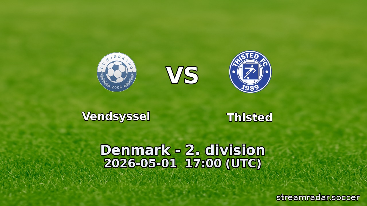 Vendsyssel vs Thisted