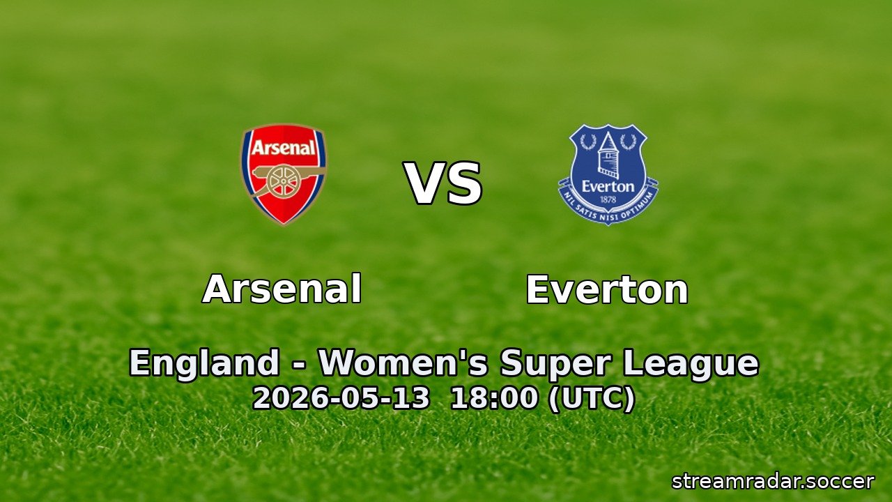 Arsenal vs Everton